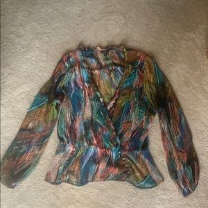 Multicolor GUESS Blouse, Size L